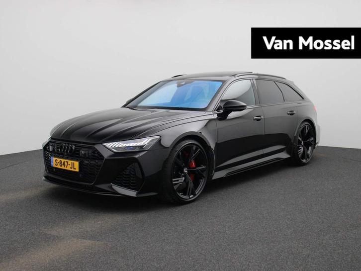 Audi RS6 Avant TFSI quattro 600 PK | RS-sportuitlaatsysteem, Auto's, Audi, Bedrijf, Te koop, RS6, 360° camera, 4x4, ABS, Adaptive Cruise Control