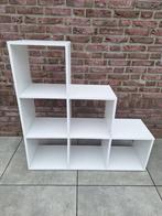 Boekenkast kubuskast decoratiekast speelgoedkast wit, Ophalen, Met plank(en), 50 tot 100 cm, Zo goed als nieuw