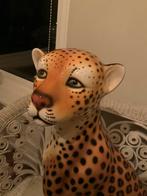 Cheetah panter beeld ketamiek 66 cm hoog, Verzamelen, Ophalen of Verzenden, Gebruikt, Dier