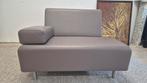 Strakke leren Cloak Pacific design love seat fauteuil(zgan), Ophalen of Verzenden, Zo goed als nieuw, Metaal, Modern design, strak,industriël design