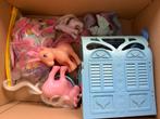 Vintage My Little Pony Set met Stal, Ophalen of Verzenden, Gebruikt, Overige typen