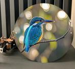 - ijsvogel -( op metaal / nieuw )- decoratie, Verzenden, Nieuw