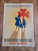 Poster winterhulp, Ophalen of Verzenden, Luchtmacht, Nederland, Foto of Poster