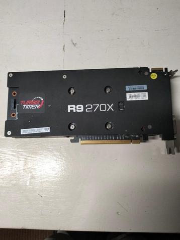 RX 270X videokaart beschikbaar voor biedingen