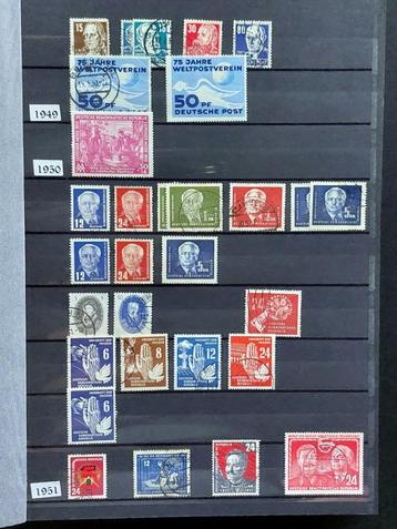 Duitsland, 4 luxe albums met collectie PF zegels 1949-1990 beschikbaar voor biedingen