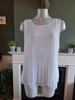 Lola Liza mooie plissé top topje M 38 | Gratis Verzenden, Kleding | Dames, Tops, Maat 38/40 (M), Verzenden, Wit, Zo goed als nieuw