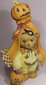 Cherished Teddies Mattison halloween, Ophalen of Verzenden, Zo goed als nieuw, Beeldje, Cherished Teddies