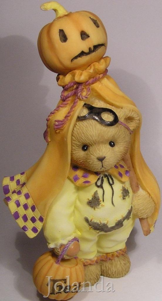 Cherished Teddies Mattison halloween, Verzamelen, Beren en Cherished Teddies, Zo goed als nieuw, Beeldje, Cherished Teddies, Ophalen of Verzenden