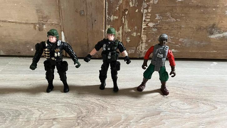 3 Chap Mei Actiefiguren, Kinderen en Baby's, Speelgoed | Actiefiguren, Gebruikt, Ophalen of Verzenden