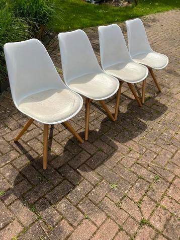 Eetkamerstoelen 4x