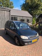 Opel Zafira 1.8 16V 2002 Blauw, Auto's, Voorwielaandrijving, 4 cilinders, Blauw, Origineel Nederlands