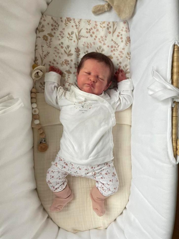 Prachtige reborn Mireya van Sheila Mrofka, Verzamelen, Poppen, Zo goed als nieuw, Pop, Levensecht of Reborn, Ophalen of Verzenden