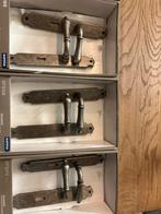 Nieuw Deurbeslag - 3 Sets, Doe-het-zelf en Verbouw, Hang- en Sluitwerk, Ophalen, Nieuw, IJzer, Klink of Kruk