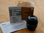 Nikkor 35mm f2, Ophalen of Verzenden, Zo goed als nieuw, Standaardlens