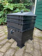 Wormenbak / wormenhotel / wormentoren, Ophalen, Compostbak