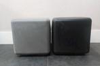 Twee kunststof hockers van Farmet (Made in Italy), Gebruikt, ., Vierkant, Minder dan 50 cm