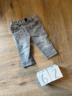 Heel goed: grijs Denim & Co baby spijkerbroek jeans broek 62, Ophalen of Verzenden, Jongetje of Meisje, Zo goed als nieuw, Broekje