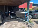 Seafinder 435 incl: motor, trailer,buiskap,sloten enz. 2022, Watersport en Boten, Sloepen, Ophalen, Tot 10 pk, Zo goed als nieuw