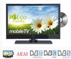 Akai 19 inch led tv camper of caravan 12v 12 volt aansluting, Ophalen of Verzenden, Zo goed als nieuw