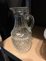 Waterkan van glas of kristal, Antiek en Kunst, Antiek | Glas en Kristal, Ophalen of Verzenden