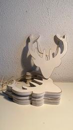 6x hanger hertje. Hout 17 cm., Ophalen of Verzenden, Zo goed als nieuw
