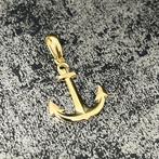 14k gouden anker kettinghanger nieuw hanger, Ophalen of Verzenden, Zo goed als nieuw, Goud