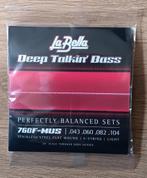 La Bella Deep Talkin bass bassnaren 760F-MUS Nieuw/ongeopend, Ophalen of Verzenden, Nieuw, Elektrische basgitaar