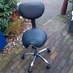 Zadelstoel/bureaustoel, Huis en Inrichting, Ophalen, Zwart