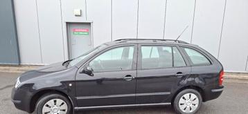 Skoda Fabia 1.4 Combi apk dec 2026!!!. 55KW 2004 Zwart beschikbaar voor biedingen