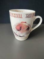 Grote Mok Jack Russel - Jet ter Steege, Gebruikt, Keramiek, Overige typen, Ophalen of Verzenden