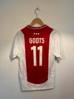 Ajax mika godts shirt gesigneerd met video bewijs, Maat L, Ophalen of Verzenden, Nieuw, Shirt