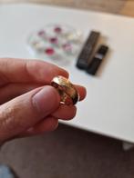 Gouden vergulden ring 16K, Ophalen, Gebruikt, Goud