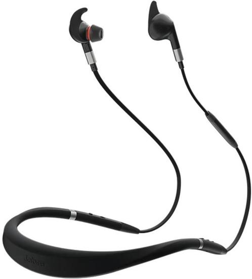 Jabra Evolve 75E UC Bluetooth Nekbeugel Oordopjes Met Dongle, Audio, Tv en Foto, Koptelefoons, Refurbished, Overige merken, Draadloos