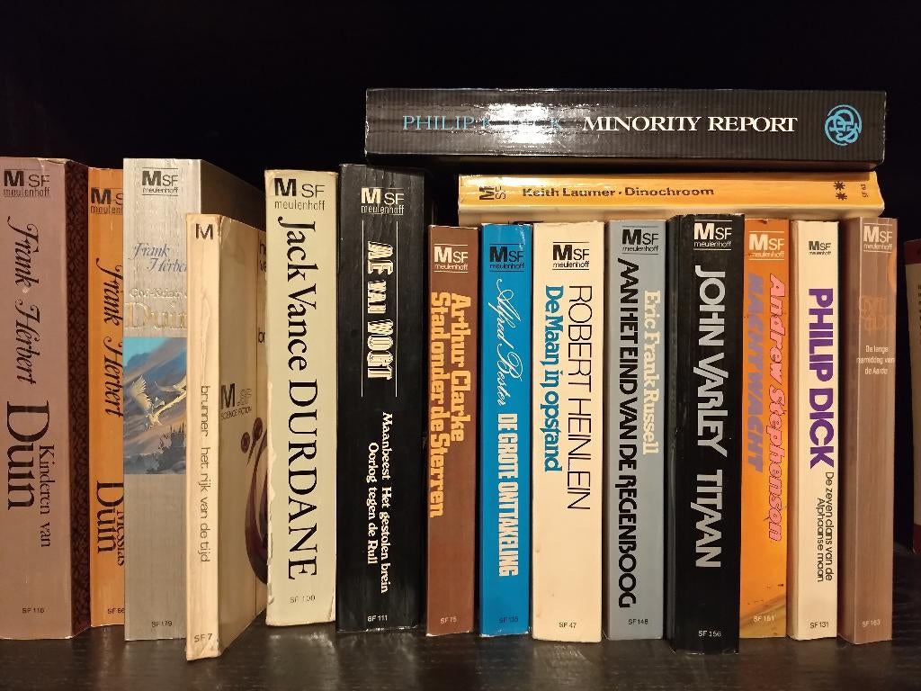 Sci-Fi boeken, o.a. Frank Herbert en Philip K. Dick, Boeken, Ophalen of Verzenden, Gelezen