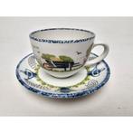 # Holly Cottageby WOOD & SONS koffie kop en schotel, Huis en Inrichting, Keuken | Servies, Gebruikt, Ophalen of Verzenden, Overige stijlen