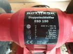 Dubbele Slijpsteen Rotwerk 150 watt doe het zelf gereedschap, Ophalen, Zo goed als nieuw, Minder dan 700 watt, Werkbankslijpmachine