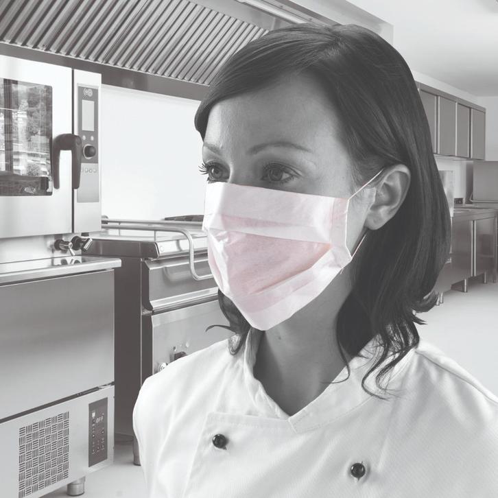 UITVERKOOP: Mondmasker papier 2-laags wit (10x100 stuks), Diversen, Verpleegmiddelen, Nieuw, Verzenden