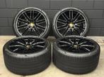 Originele 21 inch Porsche Panamera 971 5x130 Pirelli N TPMS, Ophalen, 275 mm, Banden en Velgen, 21 inch