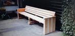 tuinbank 4 m lang ROBUUST schoolpein horeca sportclub, Ophalen, Nieuw, Hout
