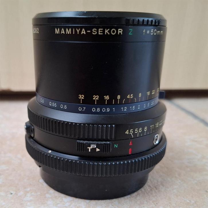 Mamiya Sekor Z 50mm f4.5 W, Audio, Tv en Foto, Fotografie | Lenzen en Objectieven, Zo goed als nieuw, Groothoeklens, Ophalen of Verzenden
