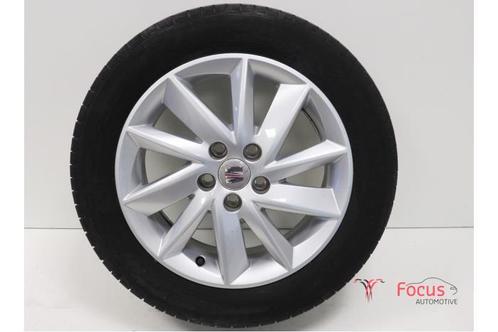 Velg + Band van een Seat Ibiza, Auto-onderdelen, Banden en Velgen, Personenwagen, Gebruikt, 6 maanden garantie, 12 maanden garantie
