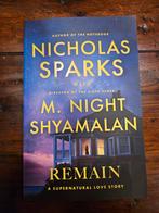 Nicolas Sparks/M.Night Shyamalan. Remain, Boeken, Ophalen of Verzenden, Zo goed als nieuw