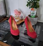 Zgan rode pumps, Pumps, Fashion, Ophalen of Verzenden, Zo goed als nieuw