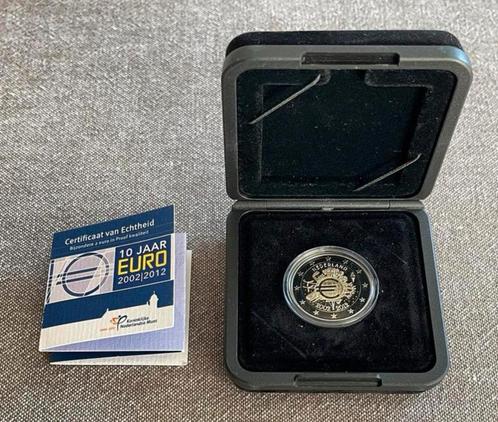 Nederland 2012 | 2 euro PROOF | 10 Jaar EURO, Postzegels en Munten, Munten | Europa | Euromunten, Losse munt, 2 euro, Overige landen