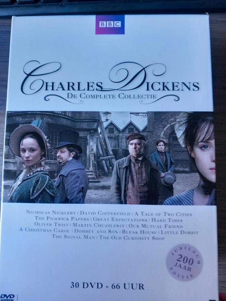Charles Dickens Complete Collectie - 30 DVD Boxset, Cd's en Dvd's, Dvd's | Tv en Series, Zo goed als nieuw, Drama, Boxset, Vanaf 12 jaar