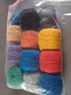 Partij katoen bollen, Ophalen of Verzenden, Zo goed als nieuw, Breien of Haken, Wol of Garen