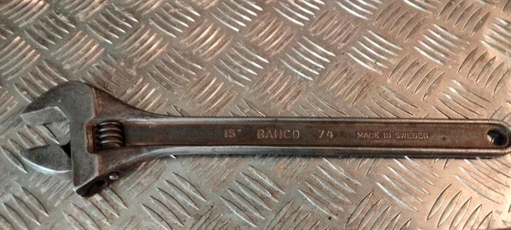 bahco 15 inch 74 verstelbare moersleutel, Doe-het-zelf en Verbouw, Gereedschap | Handgereedschap, Gebruikt, Ophalen of Verzenden