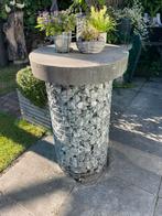 Te koop statafel, Tuin en Terras, Tuintafels, Ophalen, Zo goed als nieuw, Rond, Overige materialen