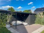 Berging + overkapping (Biohort Highline H3), Tuin en Terras, Ophalen, Zo goed als nieuw, Metaal, Overige typen