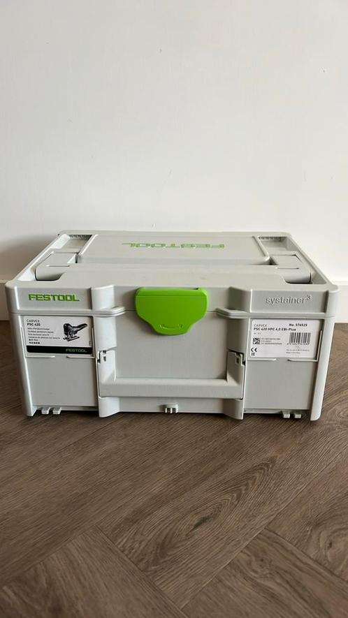 Festool Carvex PSC 420 HPC 4,0 EBI-Plus ZGAN!, Doe-het-zelf en Verbouw, Gereedschapskisten, Zo goed als nieuw, Ophalen of Verzenden